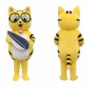 Yellow Cat Mascot Costume for Adults