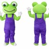 Adult Green Frog Mascot Costume