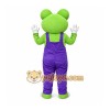 Adult Green Frog Mascot Costume Adult Green Frog Mascot Costume