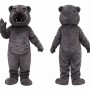 Gray Bear Mascot Costume for Adults