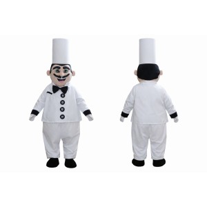 Adult Chef Mascot Costume with Hat