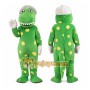 Green Dinosaur Mascot Costume for Adults
