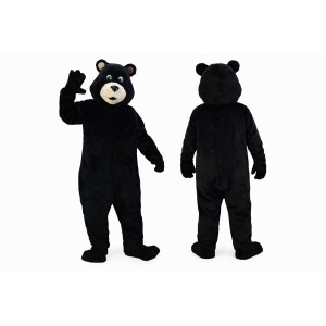Black Bear Mascot Costume for Adults