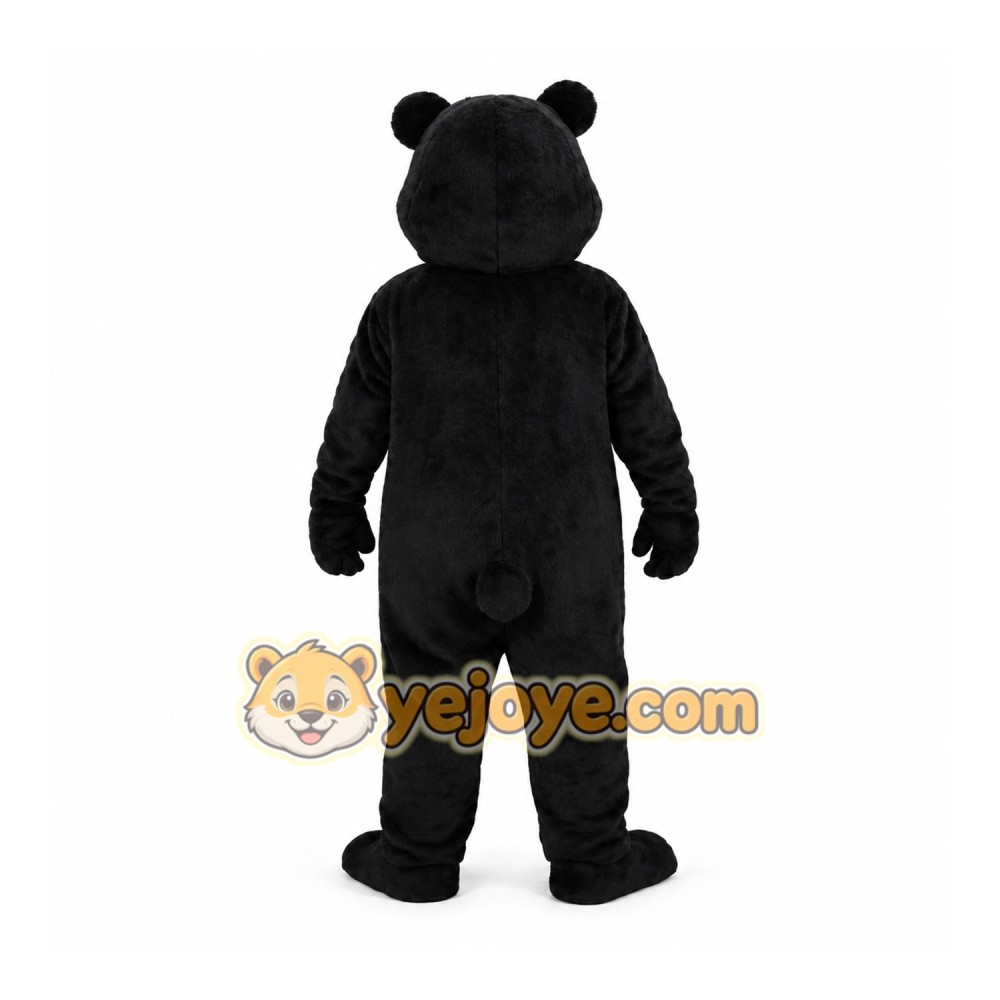 Black Bear Mascot Costume for Adults