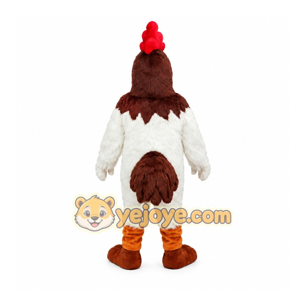 Rooster Mascot Costume for Adults
