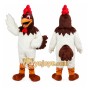 Rooster Mascot Costume for Adults