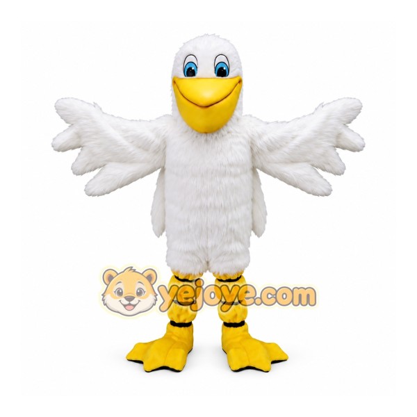 White Bird Mascot Costume for Adults White Bird Mascot Costume for Adults