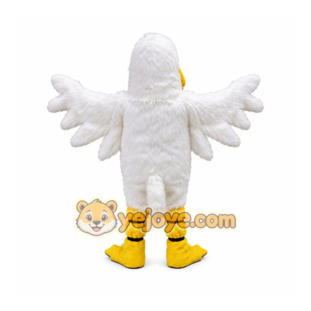 White Bird Mascot Costume for Adults White Bird Mascot Costume for Adults