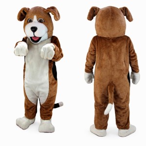 Adult Brown Dog Mascot Costume
