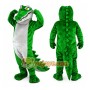 Green Crocodile Mascot Costume