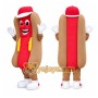 Hot Dog Mascot Costume with Hat