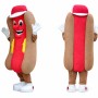 Hot Dog Mascot Costume with Hat