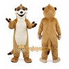 Brown Meerkat Mascot Costume