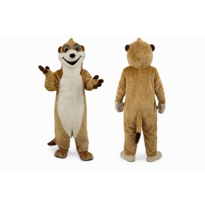 Brown Meerkat Mascot Costume