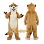 Brown Meerkat Mascot Costume