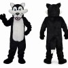 Black Wolf Mascot Costume