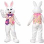 Easter Bunny Mascot Costume with Vest
