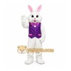 White Easter Bunny Mascot Costume with Vest White Easter Bunny Mascot Costume with Vest