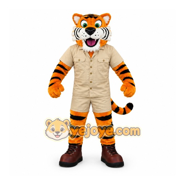 Adult Tiger Mascot Costume with Outfit Adult Tiger Mascot Costume with Outfit