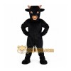 Adult Black Bull Mascot Costume Adult Black Bull Mascot Costume