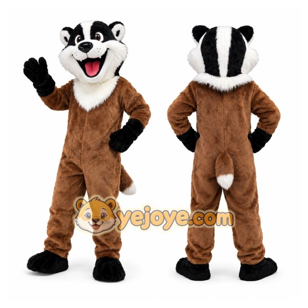 Honey Badger Mascot Costume