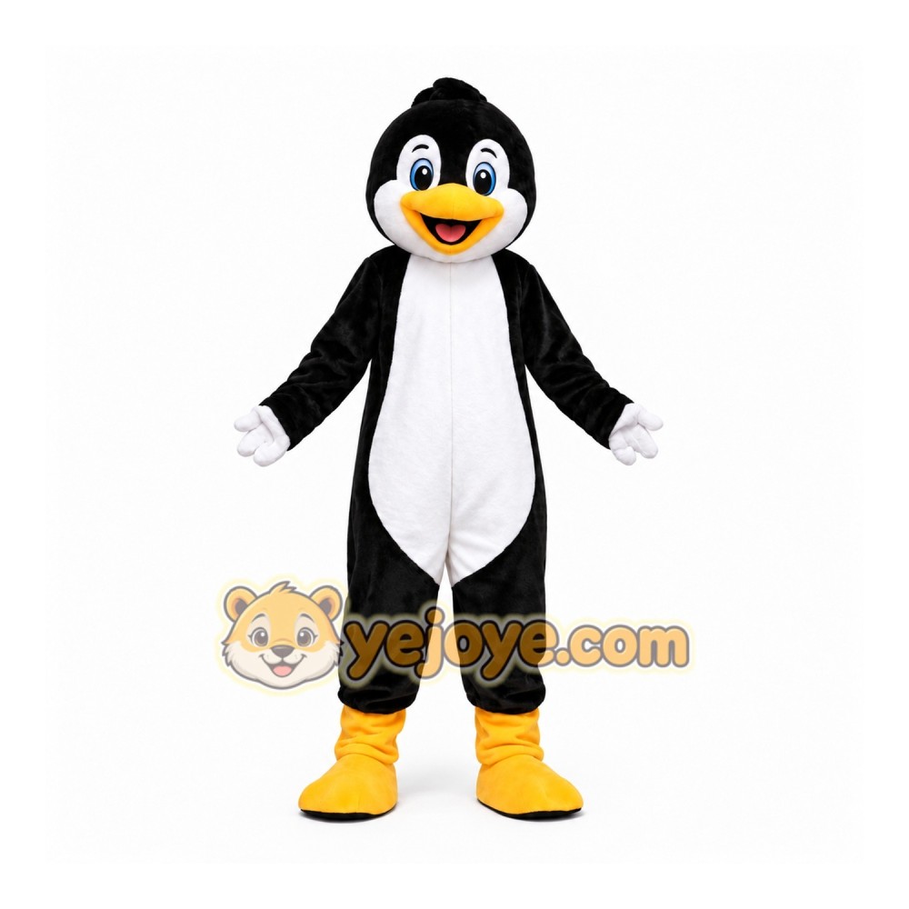 Cute Penguin Mascot Costume Adult Size