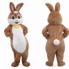 Brown Bunny Mascot Costume Adult Size
