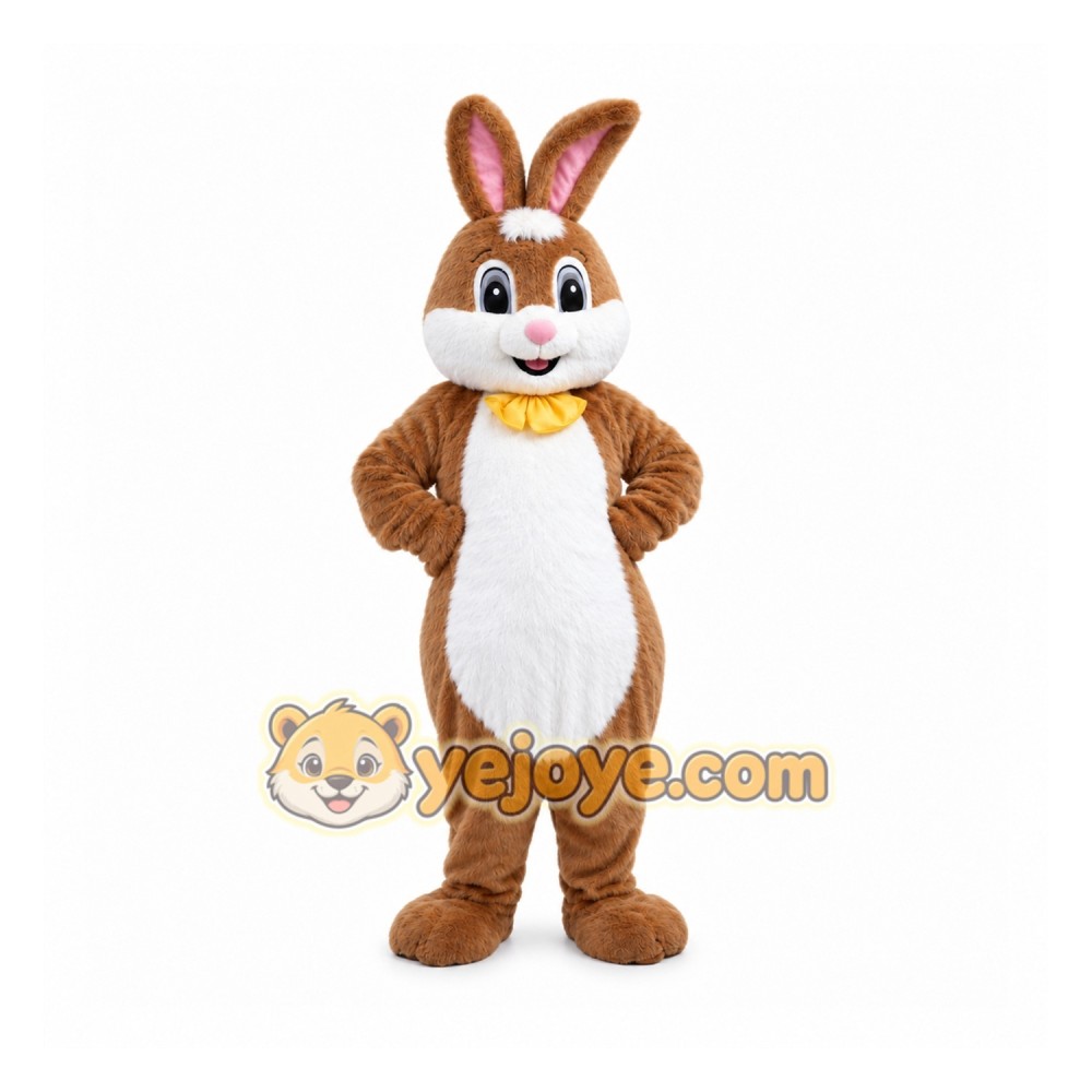 Brown Bunny Mascot Costume Adult Size Brown Bunny Mascot Costume Adult Size