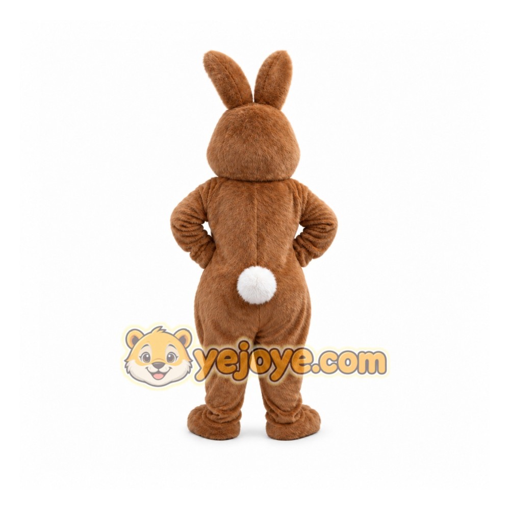Brown Bunny Mascot Costume Adult Size Brown Bunny Mascot Costume Adult Size