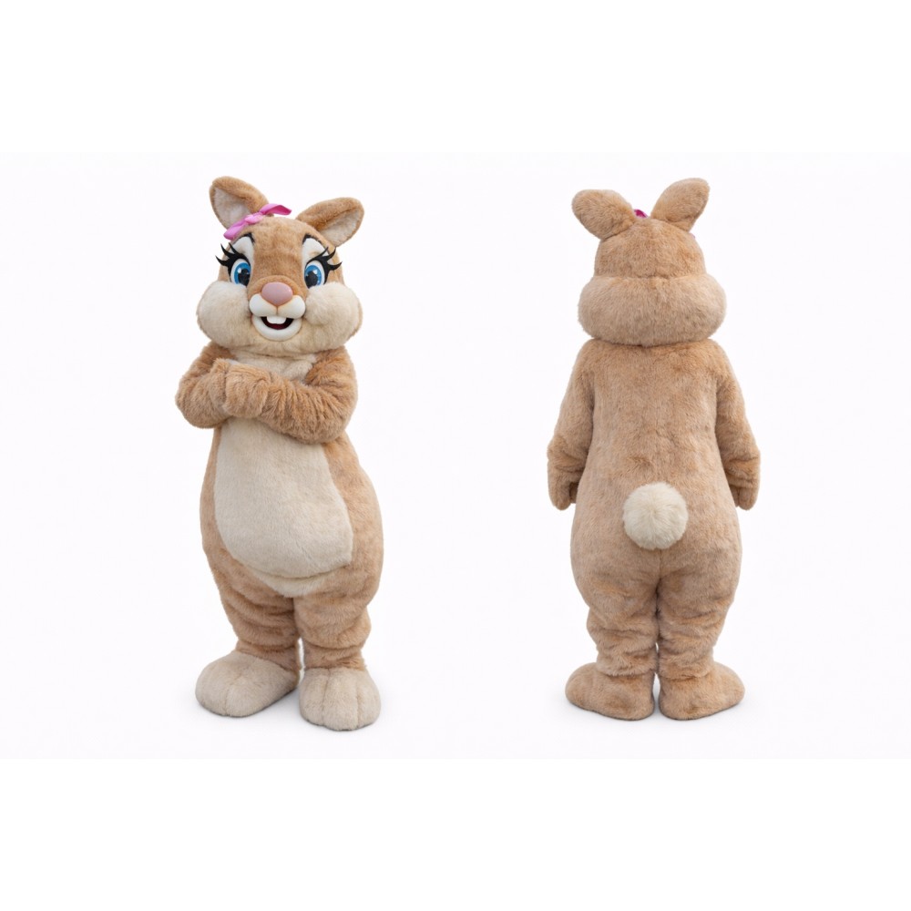 Cute Bunny Mascot Costume Adult