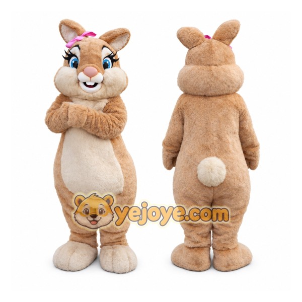 Cute Bunny Mascot Costume Adult