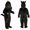 Black Horse Mascot Costume Adult