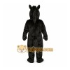 Black Horse Mascot Costume Adult Black Horse Mascot Costume Adult