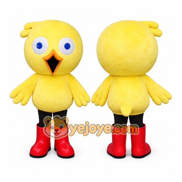Yellow Chick Mascot Costume Adult