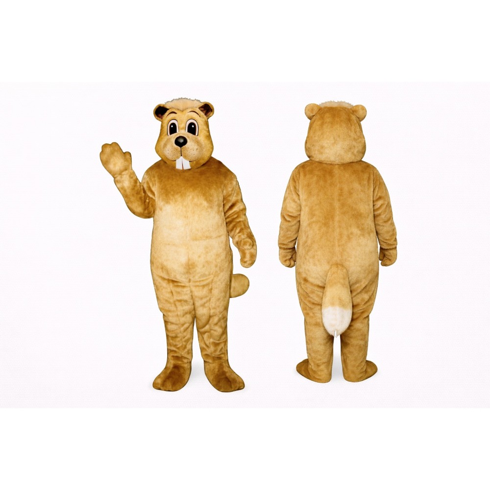Beaver Mascot Costume Adult