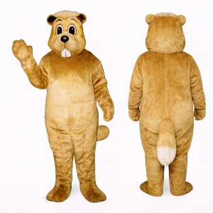 Beaver Mascot Costume Adult