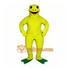 Green Frog Mascot Costume Adult
