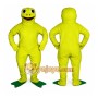 Green Frog Mascot Costume Adult