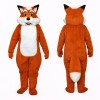 Orange Fox Mascot Costume Adult