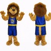 Lion Mascot Costume with Sports Uniform