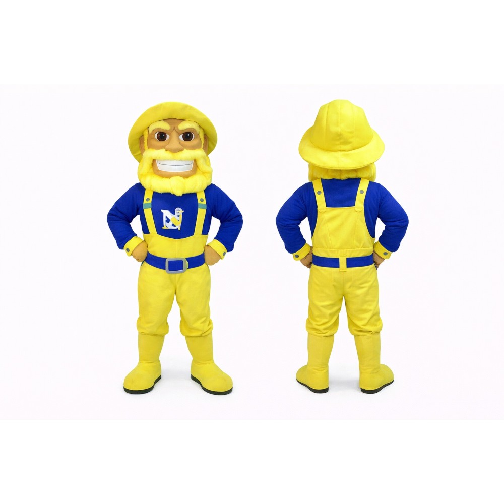 Construction Worker Mascot Costume Adult