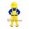 Construction Worker Mascot Costume Adult Construction Worker Mascot Costume Adult