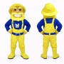 Construction Worker Mascot Costume Adult