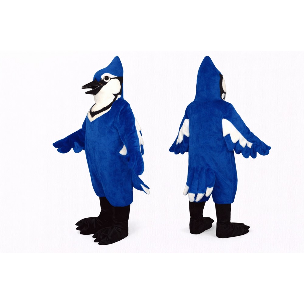 Blue Jay Bird Mascot Costume Adult