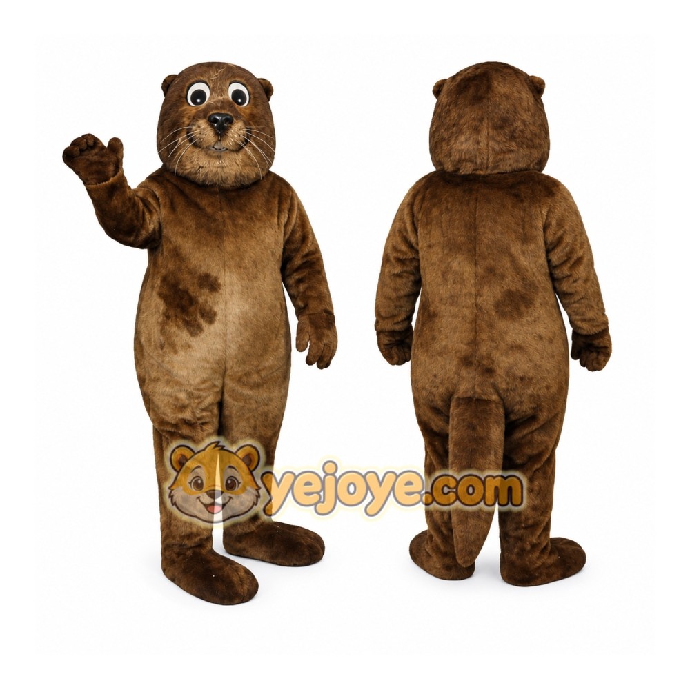 Otter Mascot Costume Adult