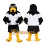 Black Eagle Mascot Costume Adult