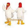 White Chicken Mascot Costume Adult