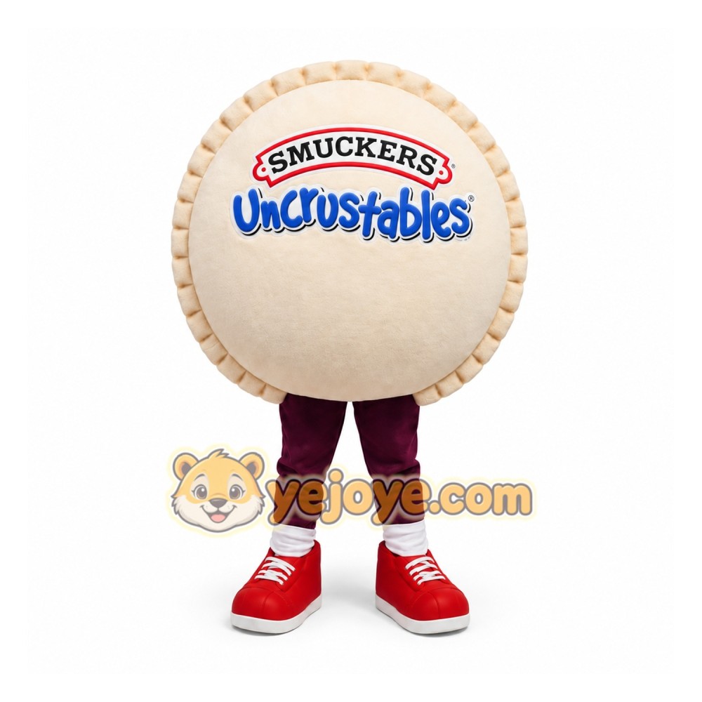 Round Sandwich Mascot Costume Adult Round Sandwich Mascot Costume Adult