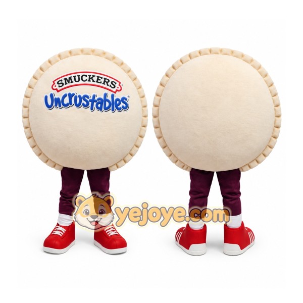 Round Sandwich Mascot Costume Adult