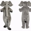 Gray Elephant Mascot Costume Adult